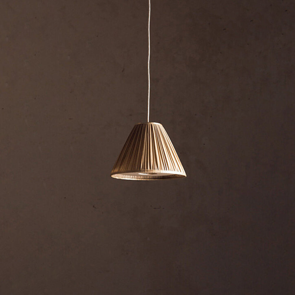 Ulvenash Fabric Pendant Light-Moonnatur