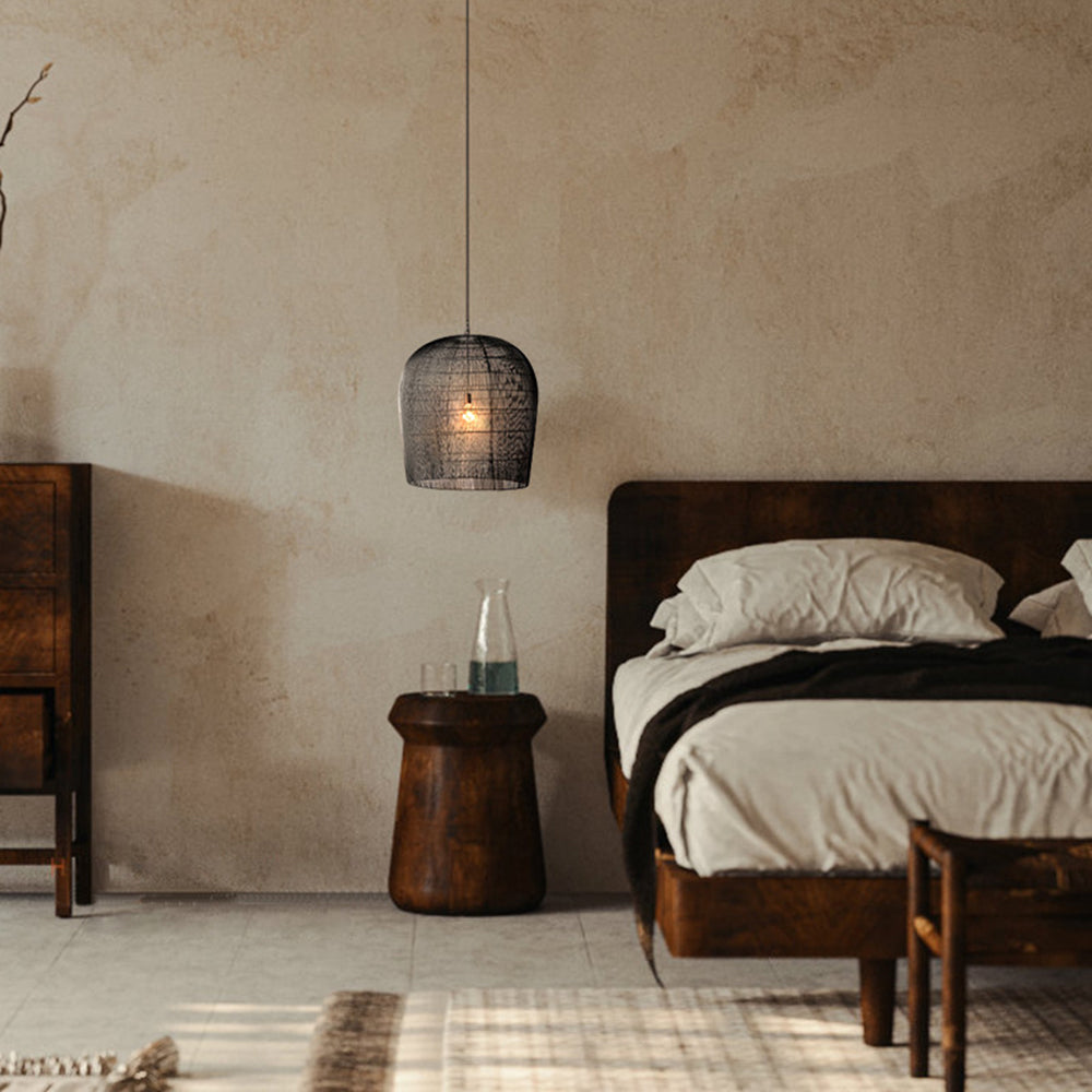 Oswenhaven Rattan Pendant Light-Moonnatur