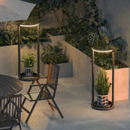 Hatherelia Metal Floor Lamp-Moonnatur