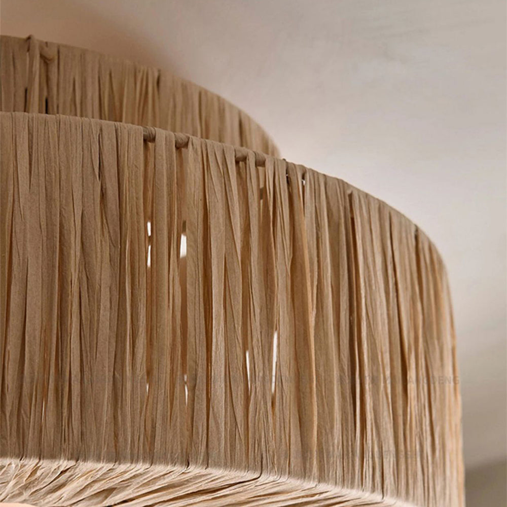 Hildenaria Rattan Pendant Light-Moonnatur