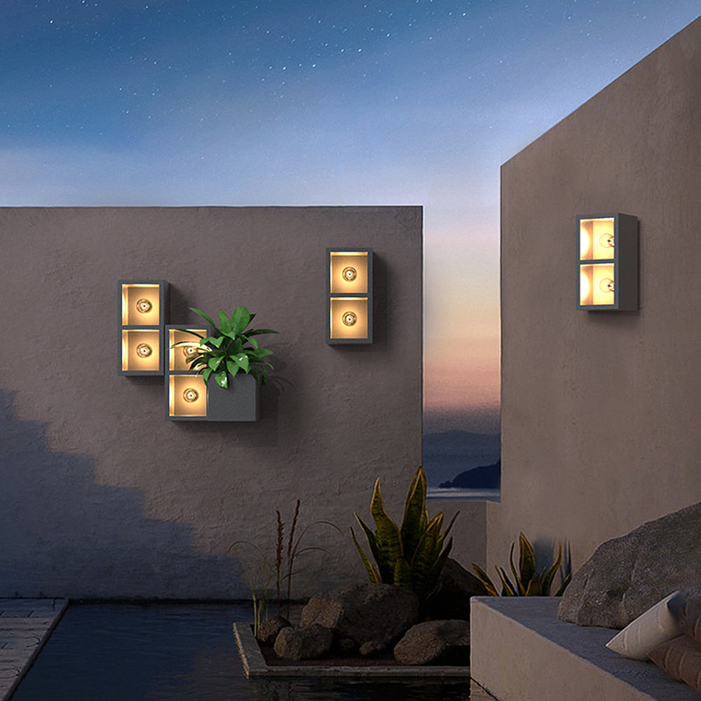 Ambelaria Glass Wall Light-Moonnatur