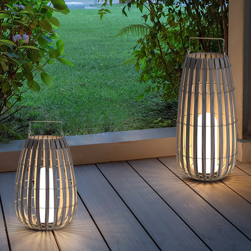 Lindellynne Bamboo Floor Lamp-Moonnatur