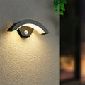 Elvon Nordic Arc Waterproof LED Outdoor Wall Lamp, Black - Neutralighting