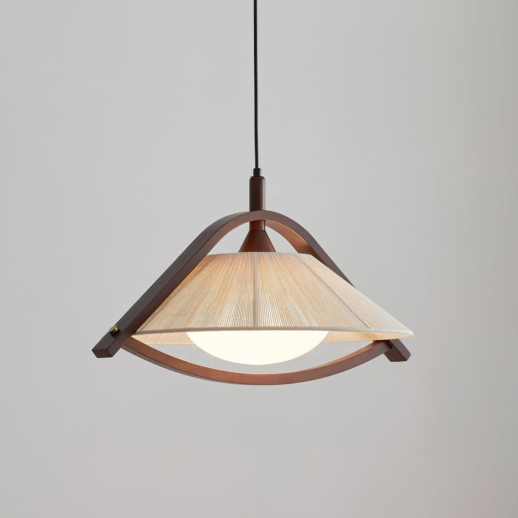 Ulvenenis Fabric Pendant Light-Moonnatur