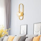 Caldenaelle Glass Wall Light-Moonnatur