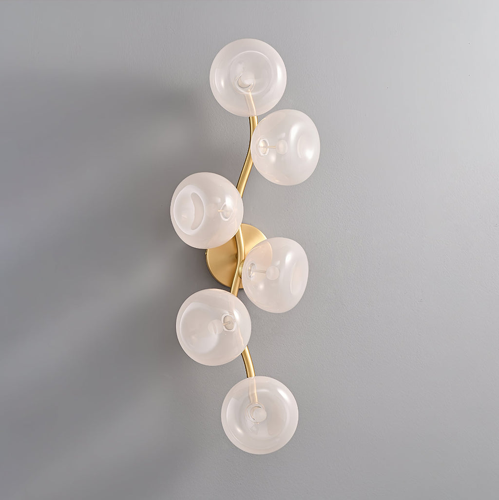 Renelle Glass Wall Light-Moonnatur