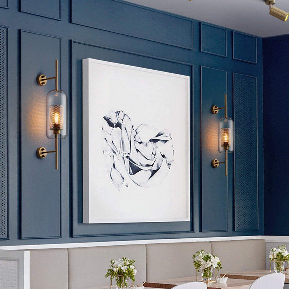 Zorrenara Glass Wall Light-Moonnatur