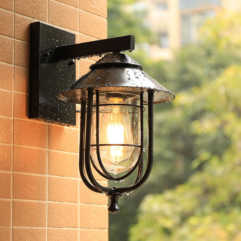Finverlark Glass Wall Light-Moonnatur