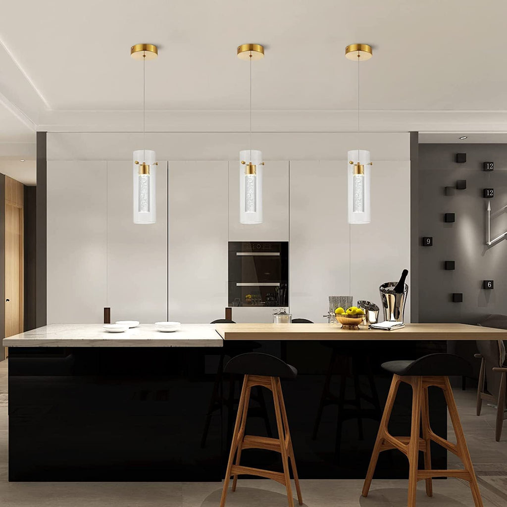 Keldellark Glass Pendant Light-Moonnatur