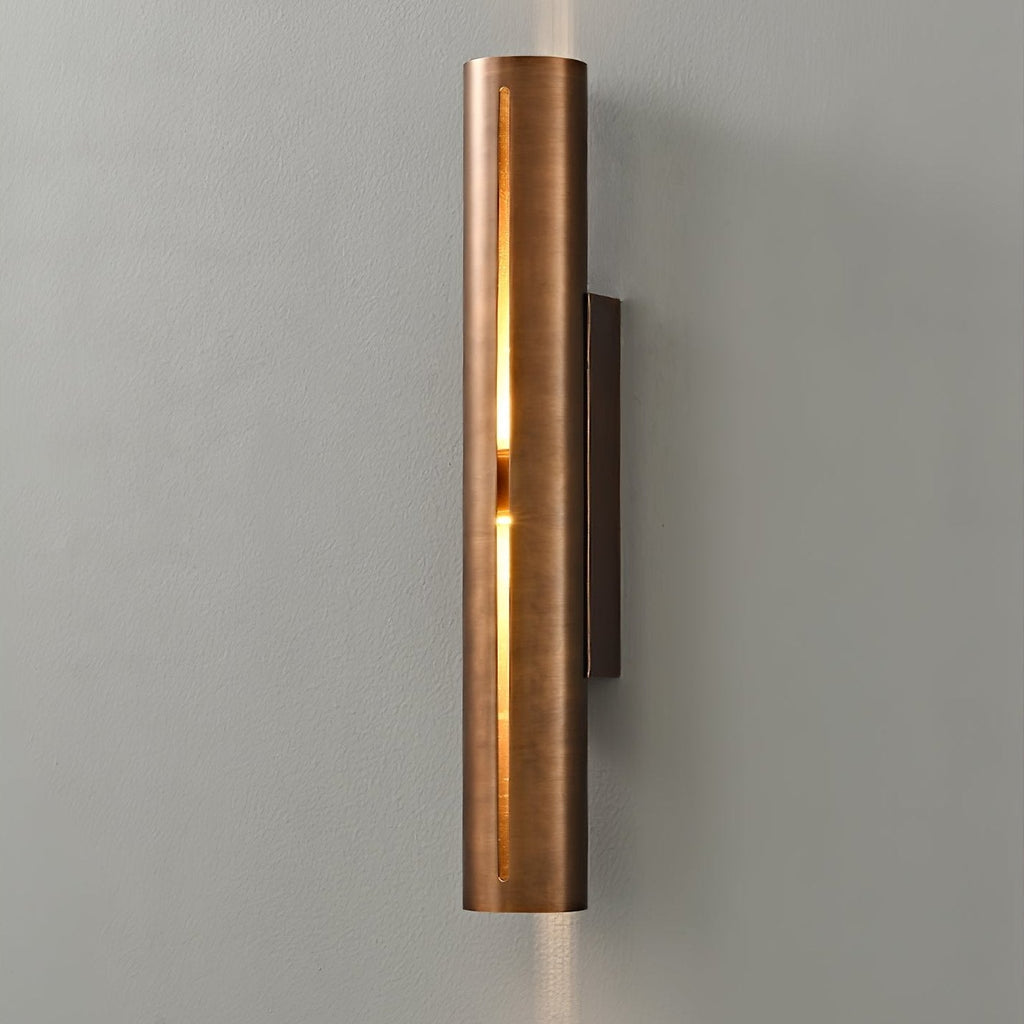 Calenara Brass Wall Light-Moonnatur