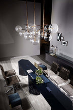 Delsoria Glass Chandelier-Moonnatur