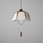 Yenelle Fabric Pendant Lamp-Moonnatur