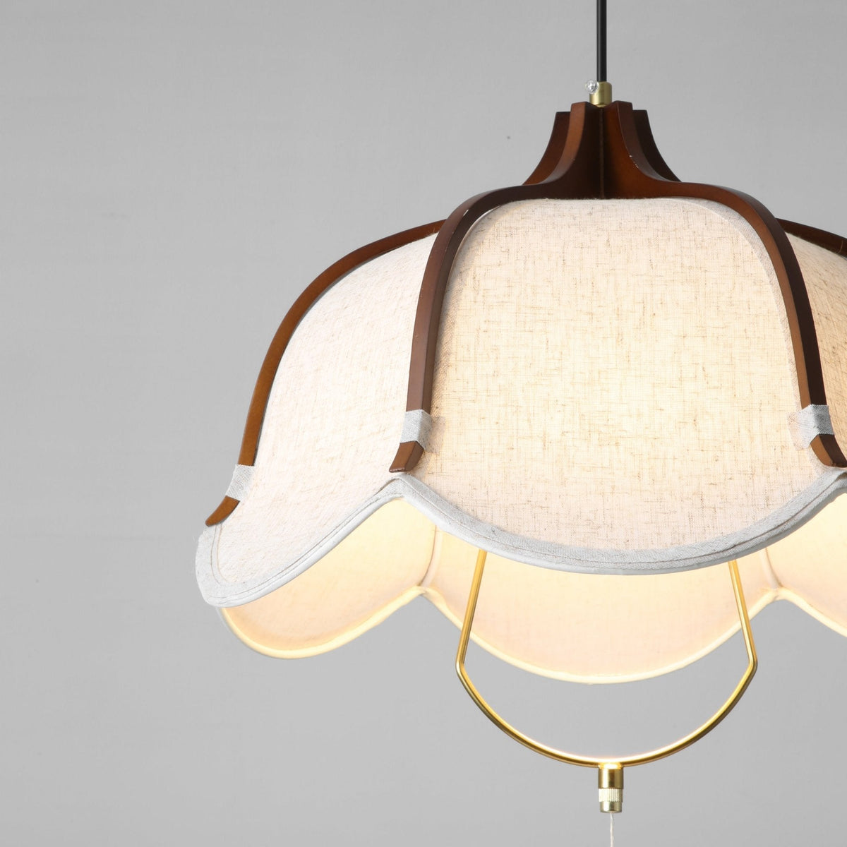 Yenelle Fabric Pendant Lamp-Moonnatur
