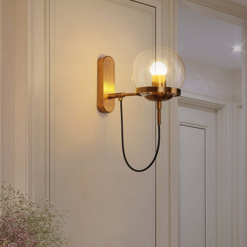 Sorrelhill Glass Wall Light-Moonnatur