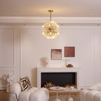Verrenwood Glass Chandelier-Moonnatur
