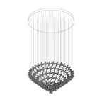 Qamora Crystal Chandelier-Moonnatur