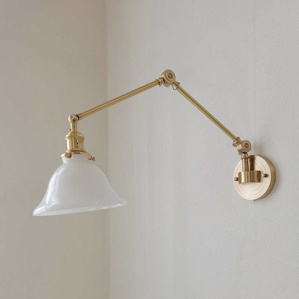 Gildenash Glass Wall Light-Moonnatur