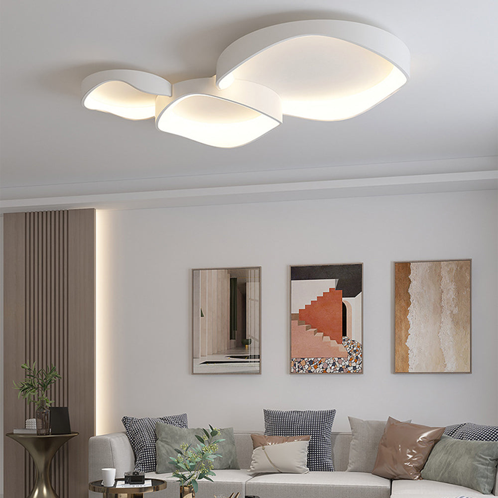 Hildeneth Acrylic Ceiling Light-Moonnatur