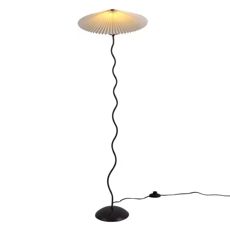 Barroworie Fabric Floor Lamp-Moonnatur