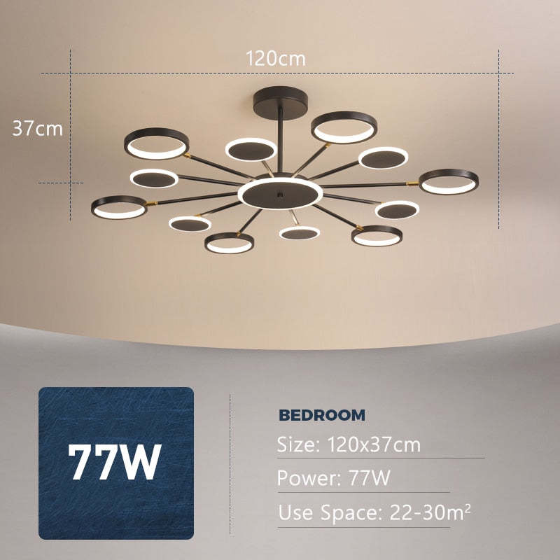 Hadrenelia Acrylic Pendant Light-Moonnatur