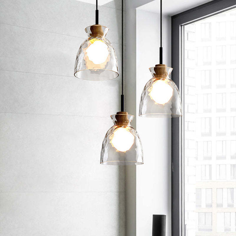 Langrenlyn Glass Pendant Light-Moonnatur