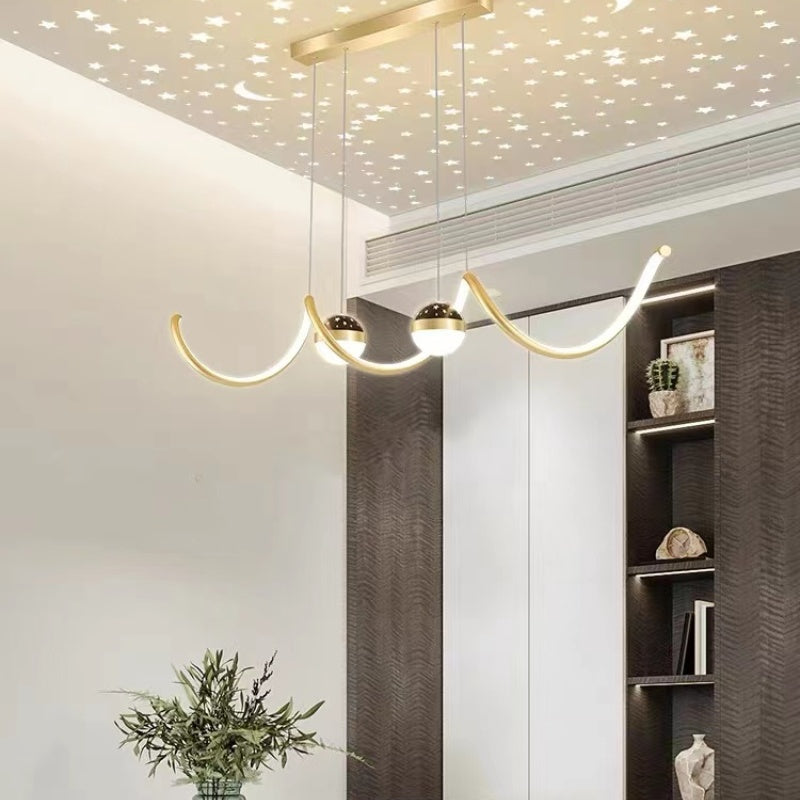Faldencove Metal Pendant Light-Moonnatur