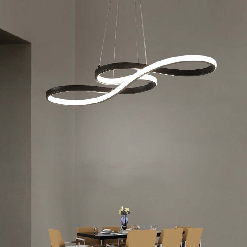 Durell Musical Note Pendant Light, Black & Gold - Neutralighting