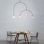 Kilvenlyn Metal Pendant Light-Moonnatur