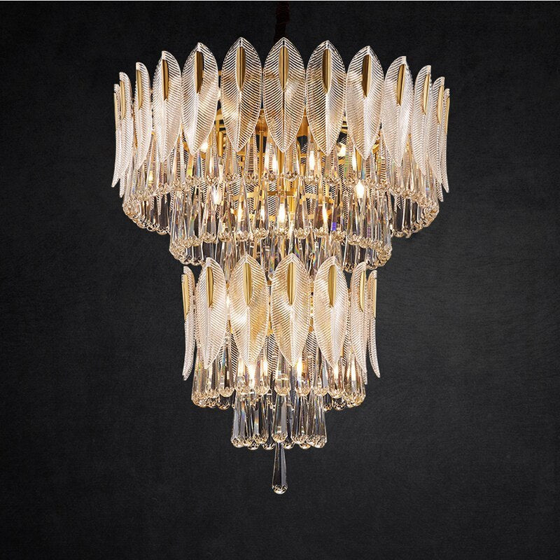Brevenenis Crystal Chandelier-Moonnatur