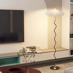 Barroworie Fabric Floor Lamp-Moonnatur