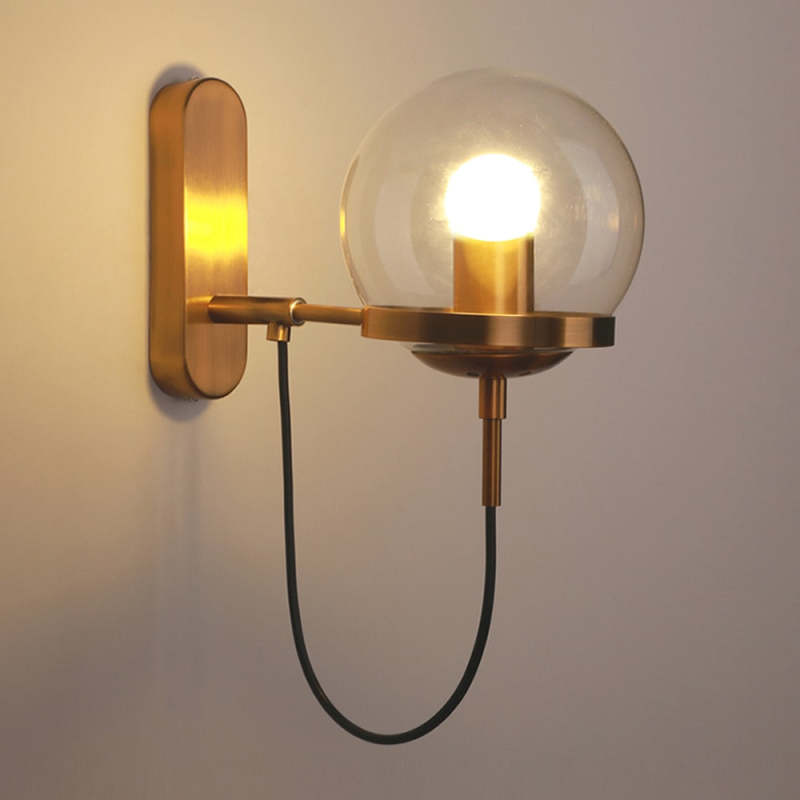 Sorrelhill Glass Wall Light-Moonnatur