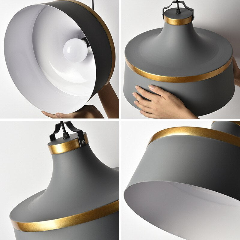 Lorrenenelle Aluminium Pendant Light-Moonnatur