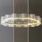Hildenrose Acrylic Chandelier-Moonnatur