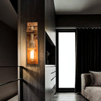 Ordelenora Pine Wood Wall Light-Moonnatur