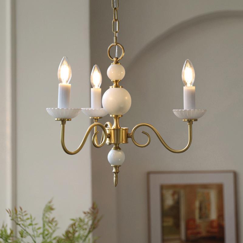 Hatherdale Ceramic Chandelier-Moonnatur