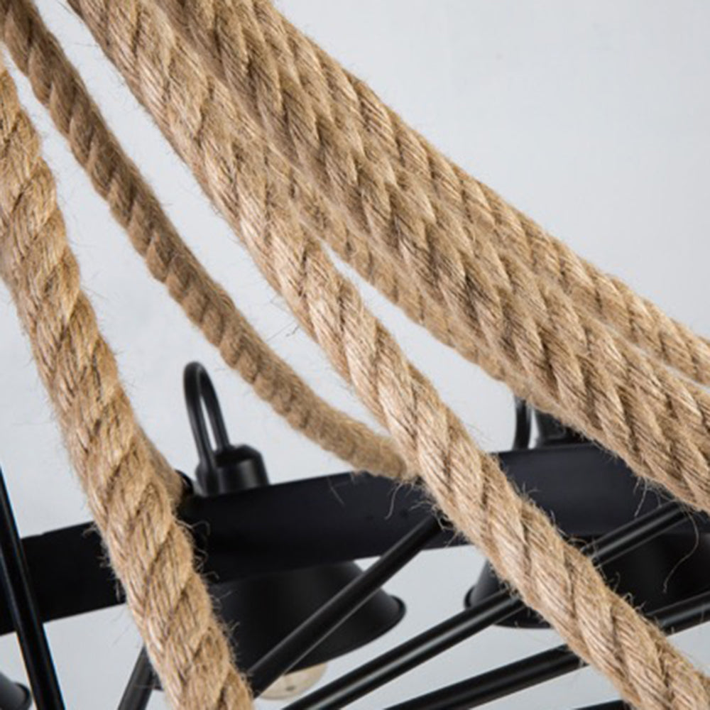 Fendelfern Metal Chandelier-Moonnatur