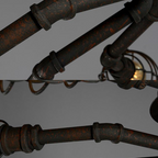 Jardenena Metal Ceiling Light-Moonnatur