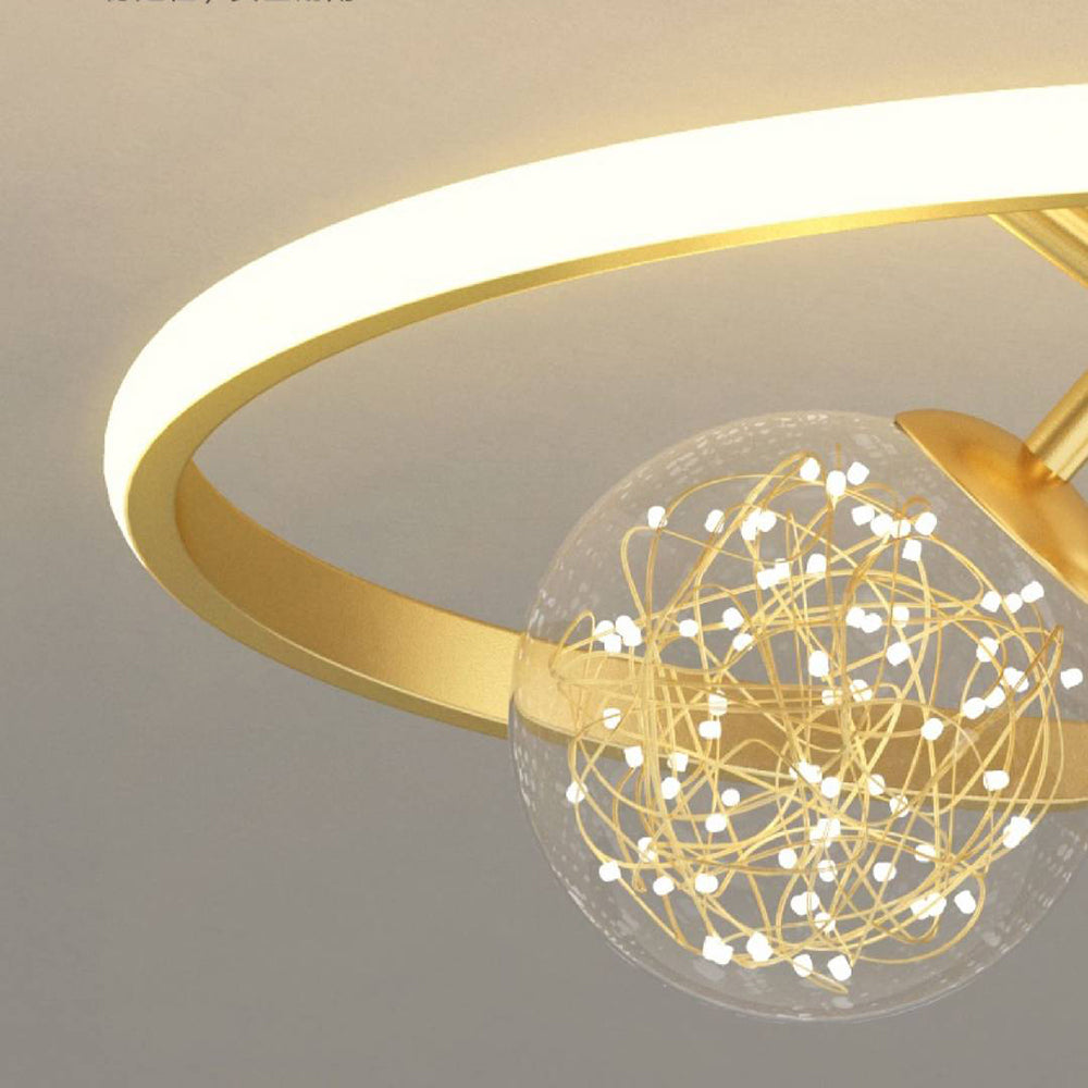 Kilvenaria Acrylic Ceiling Light-Moonnatur