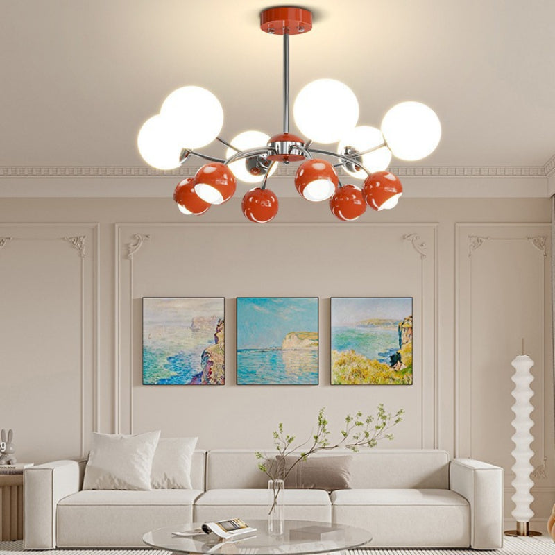 Merrenwyn Glass Chandelier-Moonnatur