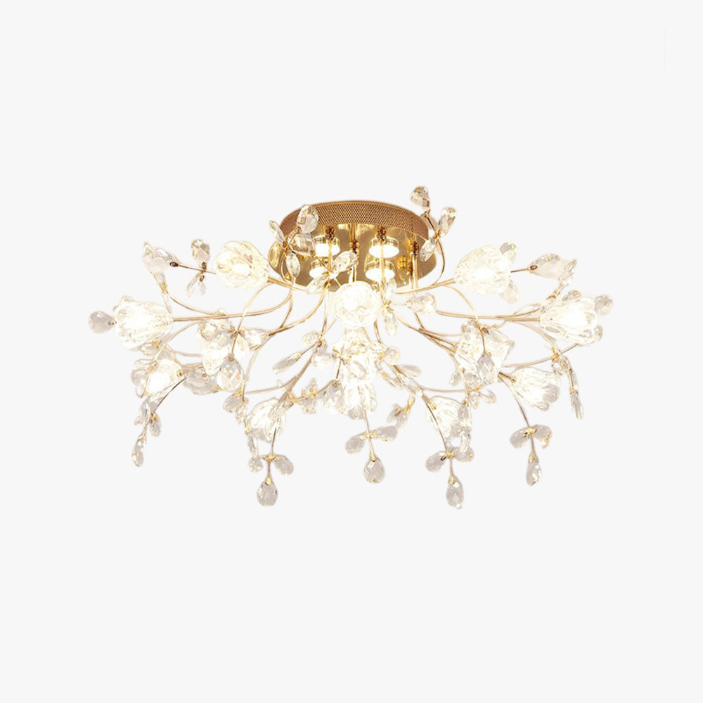 Weldenelia Glass Ceiling Light-Moonnatur