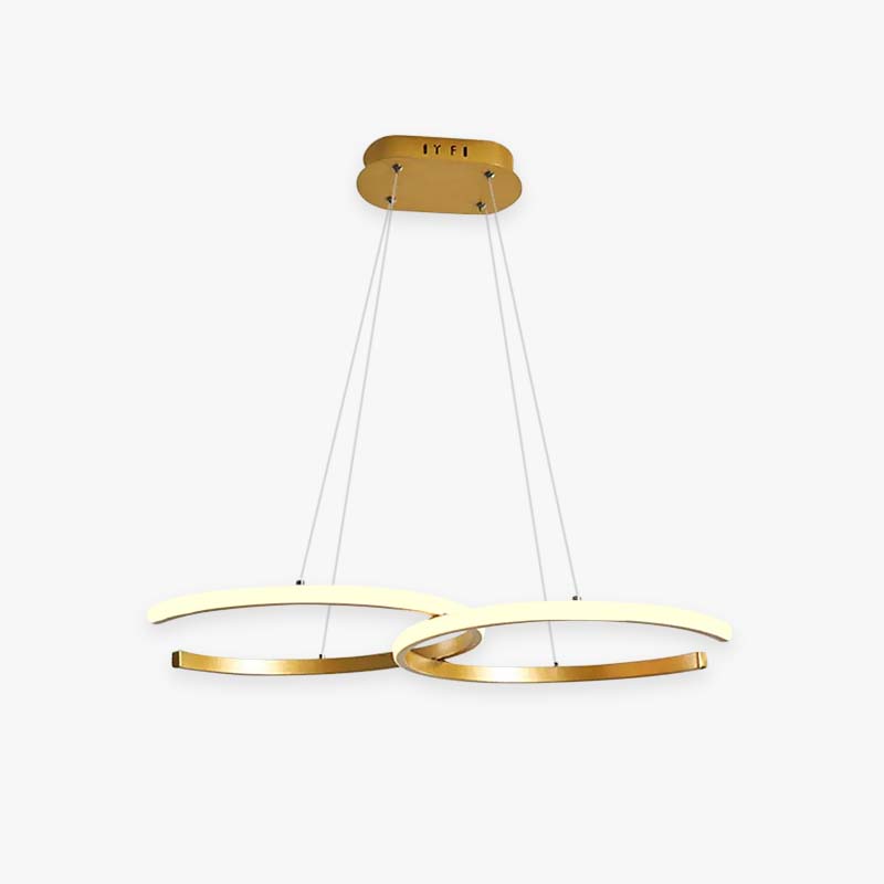 Erlenfern Aluminium Pendant Light-Moonnatur