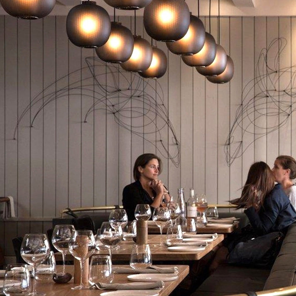 Barroworia Glass Pendant Light-Moonnatur