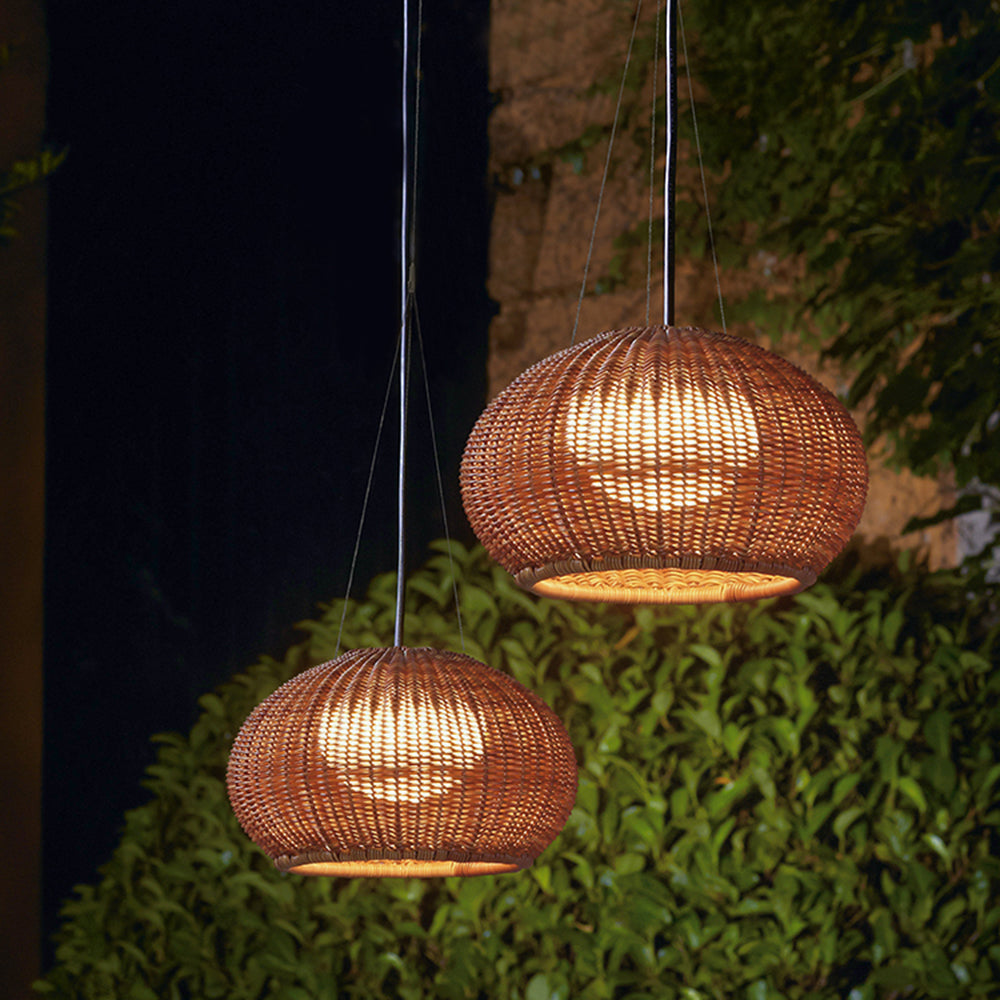 Lovenora Bamboo Pendant Light-Moonnatur