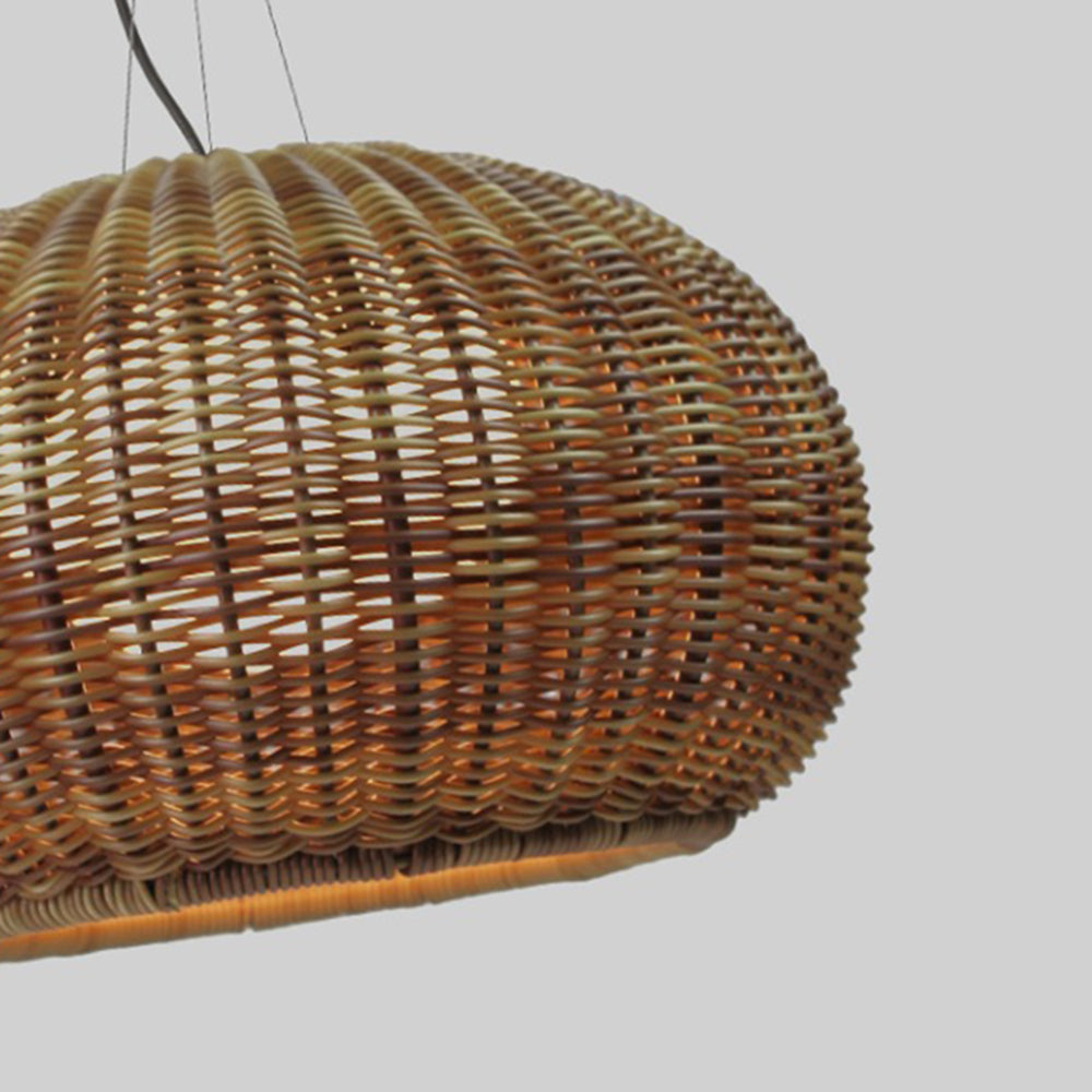 Lovenora Bamboo Pendant Light-Moonnatur