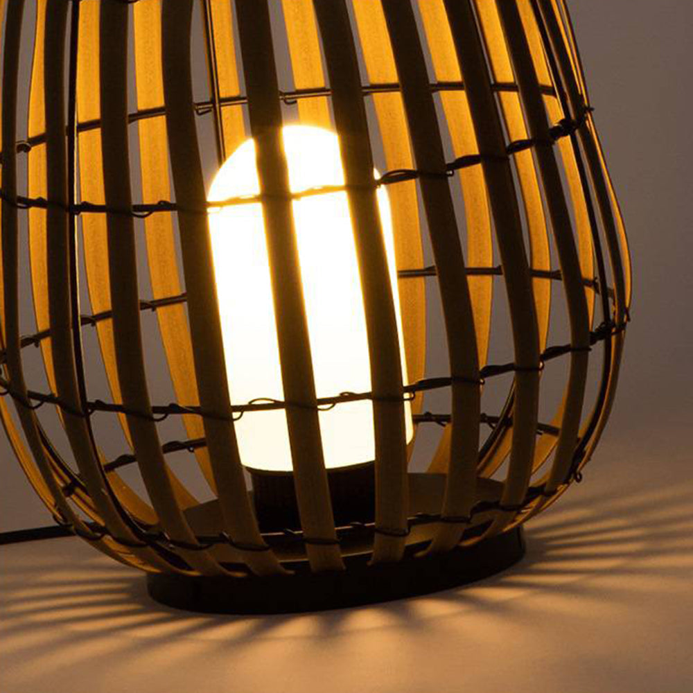 Lindellynne Bamboo Floor Lamp-Moonnatur