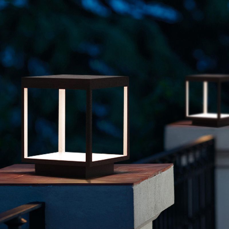 Tarnelfern Metal Pillar Light-Moonnatur