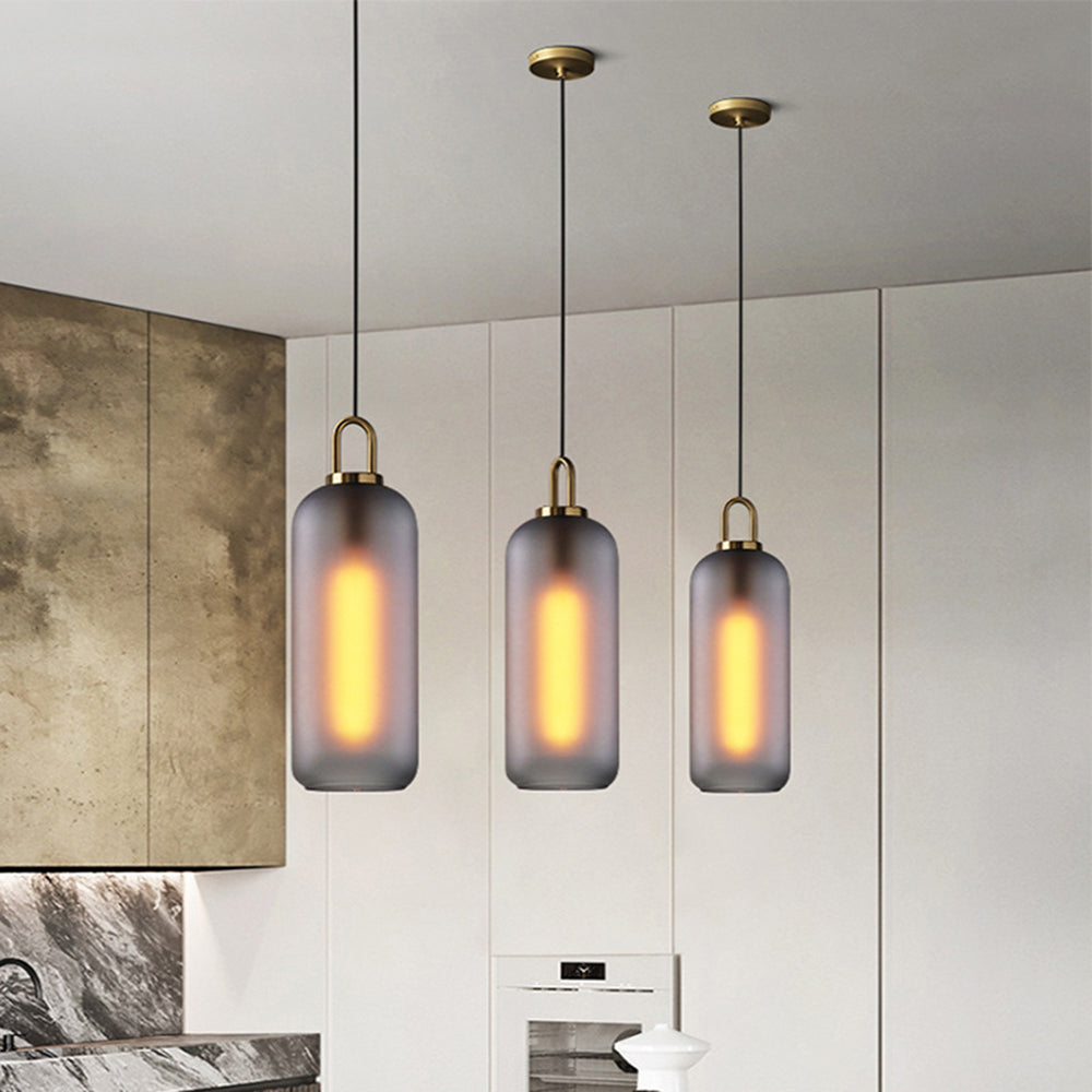Ambeleth Glass Pendant Light-Moonnatur