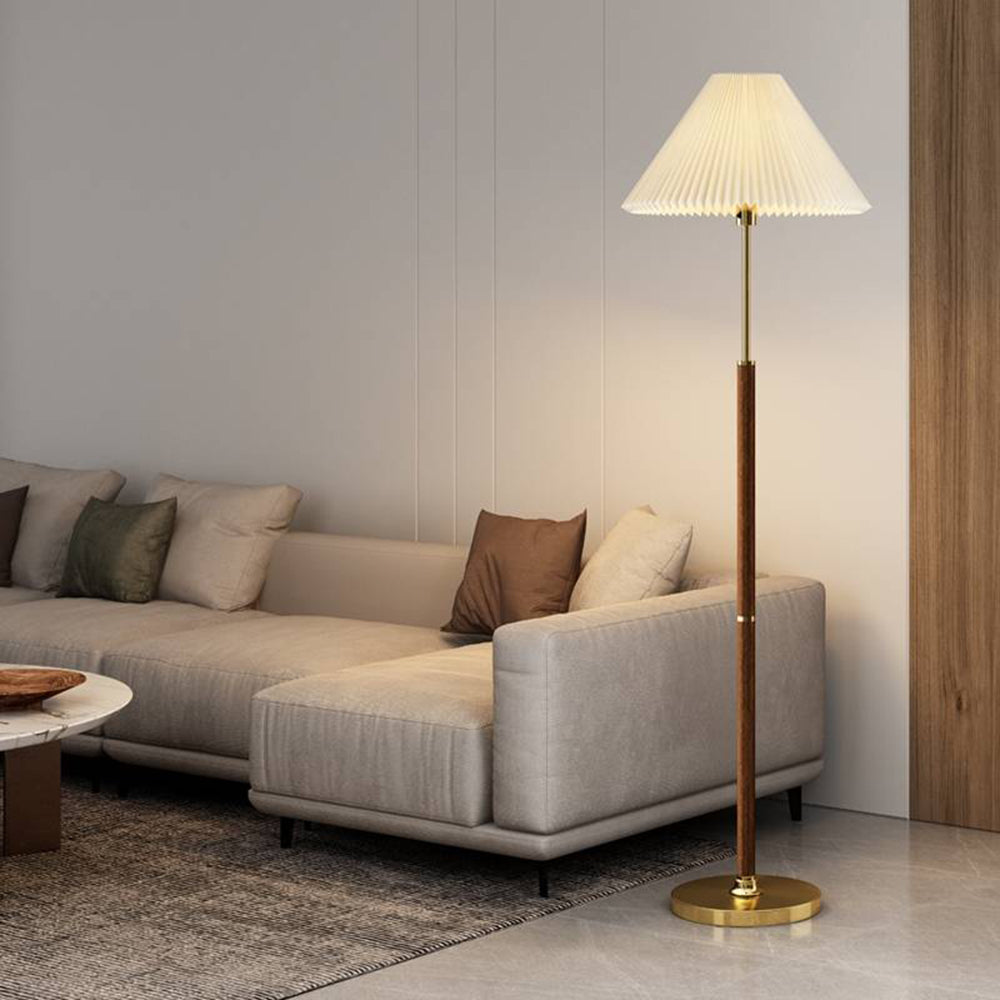 Garnelfern Metal Floor Lamp-Moonnatur