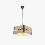 Dorrenwell Pine Wood Pendant Light-Moonnatur