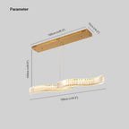 Morrelelis Crystal Pendant Light-Moonnatur